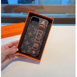 Iphone 14/13/12/11 Case Louis Vuitton Dauphne Three package phone case  key full package  high-grade hardware   High Quality  (only 1 piece for each account)