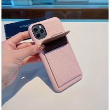 Iphone 14/13/12/11 Case Chanel Lychee pattern card case High Quality  (only 1 piece for each account)