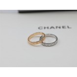 Chanel Ring rose gold /platinum  US size 6,7,8 High Quality  (only 1 piece for each account)