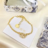 Dior CD Navy  Chain Bracelet High Quality  (only 1 piece for each account)