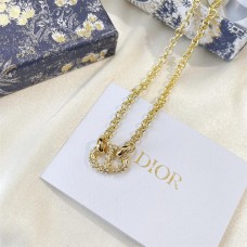 Dior CD Navy  Necklace High Quality  (only 1 piece for each account)