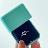 Tiffany Heart US Size 6,7,8 Ring High Quality  (only 1 piece for each account)