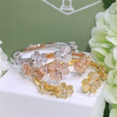 Van Cleef & Arpels High Quality Frivole rose gold /platinum/golden Bracelet (only 1 piece for each account)