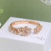 Van Cleef & Arpels High Quality Frivole rose gold /platinum/golden Bracelet (only 1 piece for each account)