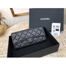 SCH031 Chanel wallet  19cm top real leather