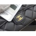 SCH031 Chanel wallet  19cm top real leather