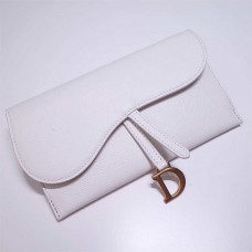 SDi034 Dior wallet white WOC bag 83133 19X13X3.5cm