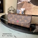 M60697 Louis Vuitton Emilie Wallet 19 x 10 x 2 cm High Quality  (only 1 piece for each account)