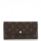 M61289 Louis Vuitton Emilie Wallet 19 x 10 x 2 cm High Quality  (only 1 piece for each account)