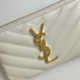 Sother001 YSL wallet white 13x7.5x2cm