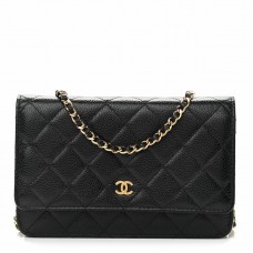 CHANEL WOC Best Fake Real Leather Gold Hardware bag 12.3x19.2x3.5cm Lychee pattern  (BEST QUALITY REPLICA, ONLY 1 BAG FOR EACH ACCOUNT AT 99 USD BUY ZONE)