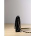 CHANEL WOC Best Fake Real Leather Gold Hardware bag 12.3x19.2x3.5cm Lychee pattern  (BEST QUALITY REPLICA, ONLY 1 BAG FOR EACH ACCOUNT)