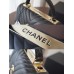 CH036 CHANEL TRENDY CC V LAMBSKIN Champagne GOLD BAG REAL LEATHER 25CMX17CMX12CM 92236