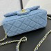 CHANEL CLASSIC FLAP MINI 18X13X7CM (Best Quality Replica) DENIM