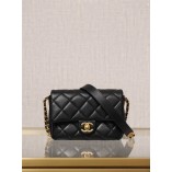 Chanel 22A Gold Coin Amall Size Bag 21X14.5X6CM (BEST QUALITY REPLICA WITH REAL LEATHER)