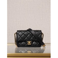 Chanel 22A Gold Coin Amall Size Bag 21X14.5X6CM (BEST QUALITY REPLICA WITH REAL LEATHER)