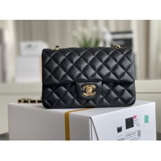 CHANEL CLASSIC FLAP 20CM Lambskin black lining (UPDATED NEW PICTURES) (BEST QUALITY REPLICA REPLICA)