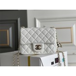 CHANEL ENAMEL CLASP BAG 18CM AND 20CM (BEST QUALITY REPLICA REPLICA)