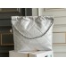 CHANEL 22 REAL LEATHER WITH SILVER HARDWARE 35CM AND 39CM (BEST QUALITY REPLICA)