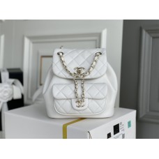 CHANEL BACKPACK 18.5X18X12CM LAMBSKIN (BEST QUALITY REPLICA)