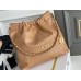 CHANEL 22 caramel REAL LEATHER WITH GOLD HARDWARE 35CM AND 39CM (BEST QUALITY REPLICA)