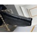 CHANEL 22 BLACK REAL LEATHER WITH GOLD HARDWARE 35CM (BEST QUALITY REPLICA) Tweed