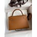 HERMES Mini KELLY 2, 19CM with Gold Hardware (BEST QUALITY REPLICA)