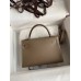 HERMES Mini KELLY 2, 19CM with Silver Hardware (BEST QUALITY REPLICA)