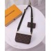 M80091 Louis Vuitton FÉLICIE STRAP & GO  17x9.6x3.5cm (Best Quality replica)