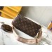 M44840 Louis Vuitton Multi Pochette Accessories Pink strap 24x13.5x4cm (Best Quality replica, only 1 bag for each account)