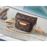 M82335 LOUIS VUITTON MINI BUMBAG 17X12X9.5CM (BEST QUALITY REPLICA) MONOGRAM