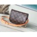 M82335 LOUIS VUITTON MINI BUMBAG 17X12X9.5CM (BEST QUALITY REPLICA) MONOGRAM