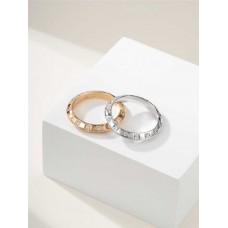Designer Ring Size US 5 6 7 8 9 New Shebag Quality Standard 