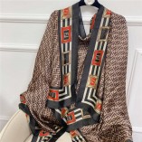 Designer Silk Scarf New Shebag Quality Standard 