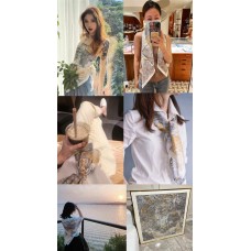 Designer Silk Scarf New Shebag Quality Standard 