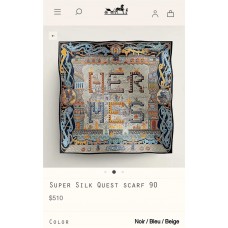 Designer Silk Scarf New Shebag Quality Standard 