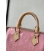 Louis Vuitton Nano Speedy M81879 paint leather pink bag 16 x 10 x 7.5cm