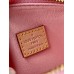 Louis Vuitton Nano Speedy M81879 paint leather pink bag 16 x 10 x 7.5cm