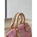 Louis Vuitton Nano Speedy M81879 paint leather pink bag 16 x 10 x 7.5cm