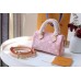 Louis Vuitton Nano Speedy pink bag M81213   16.0 x 11.0 x 9.0 cm