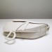 Dior saddle 25.5*20*6.5cm so white leather