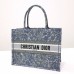 Dior book tote blue oblique 36*27*16cm medium