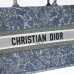 Dior book tote blue oblique 36*27*16cm medium