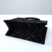 Dior book tote black oblique 26.5*21*14cm small