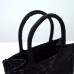 Dior book tote black oblique 26.5*21*14cm small