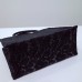 Dior book tote black oblique 36*27*16cm medium