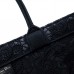 Dior book tote black oblique  42*36*18cm large