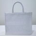 Dior book tote white oblique  36*27*16cm medium