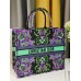 Dior book tote  oblique  42*36*18cm large green