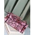 Dior book tote tiger zoo oblique  26.5*21*14cm small pink